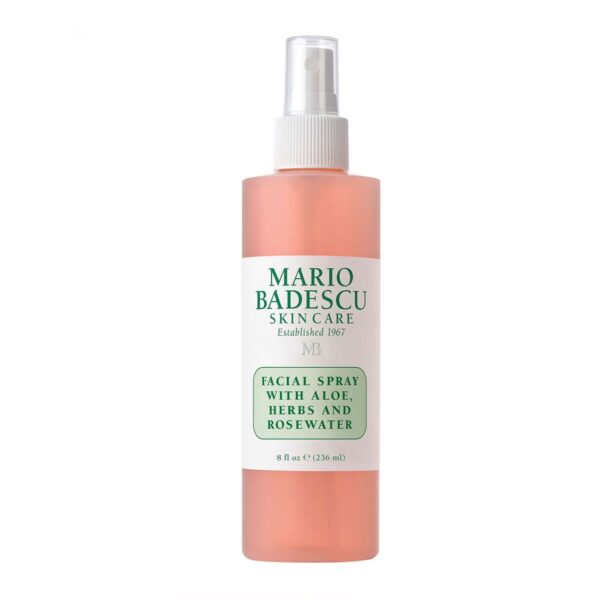 Mario Badescu Rose Spray, спрей с розовой водой, алоэ вера и травами